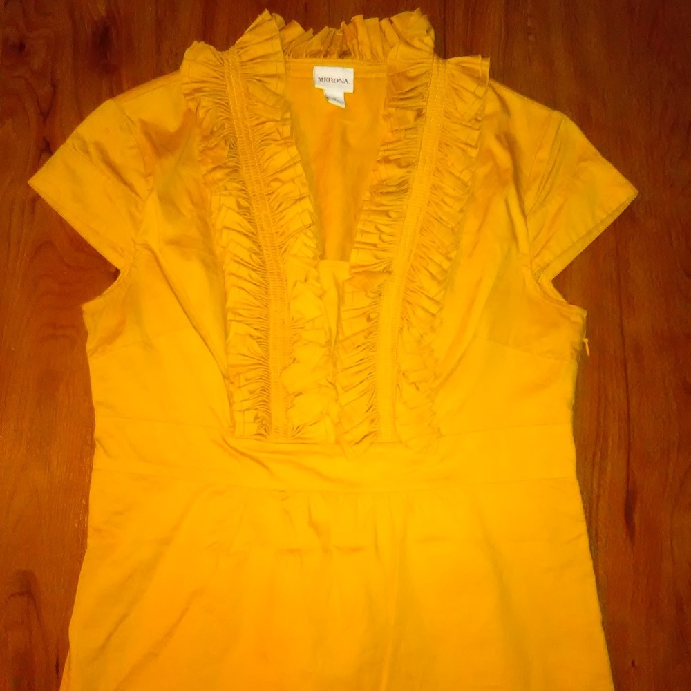 Small Merona Yellow Top - Update